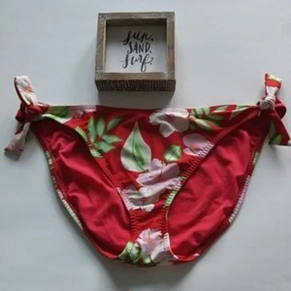 Aeropostale NWOT Floral Tropical Bikini Bottom SZ XL - Picture 5 of 7